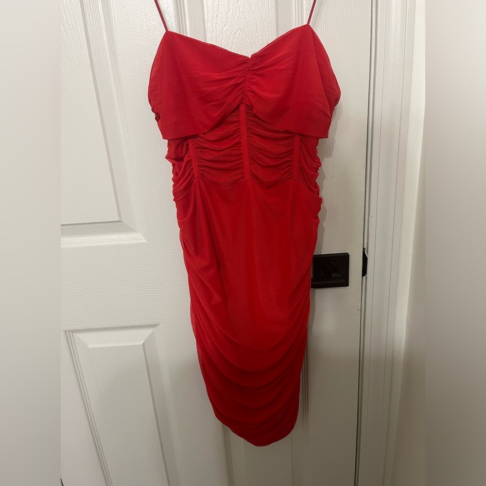 Superdown red dress